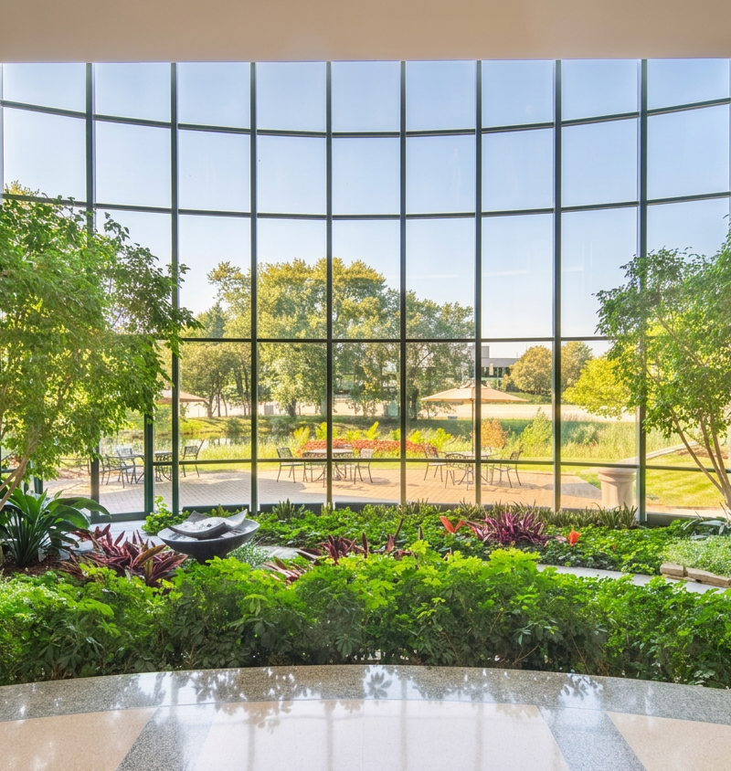 Lobby 2 — Office space at LocalWorks Lisle, IL